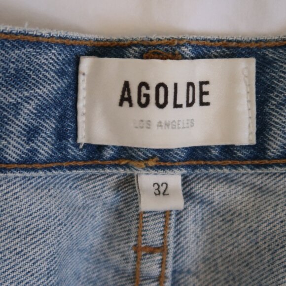 Agolde Cherie High Rise Straight Jeans in Merit Size 32 - Picture 4 of 5